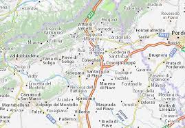 Conegliano, stamattina principio di incendio all'ospedale, intervenuti i vigili del fuoco. Michelin Conegliano Map Viamichelin