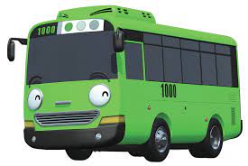 Check Out This Transparent Tayo The Little Bus Character Rogi Smiling Png Image Tayo The Little Bus Little Bus Hawaiian Party Decorations