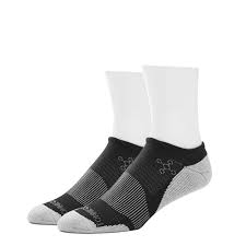 Tommie Copper Unisex No Show Socks Black Gnc