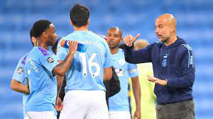 Guardiola urges man city players to focus on title race turbulent week. Manchester City S Champions League Ban Lifted Uk News Sky News