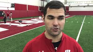 Wisconsin TEs coach Mickey Turner