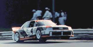 An Audi 90 Quattro Imsa Gto With Hans Joachim Stuck Behind The Wheel In 1989 At Lime Rock Park Connecticut Usa The 5 Audi Motorsport Audi Sports Car Racing