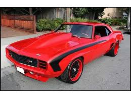 Black And Red Camaro Rims 1969 Chevrolet Camaro Camaro Muscle Cars Chevrolet Camaro