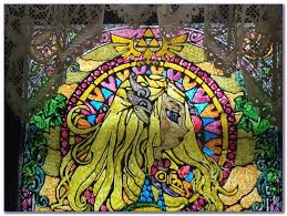 21 891 просмотр • 16 апр. Legend Of Zelda Stained Glass Window Home Car Window Glass Tint Film