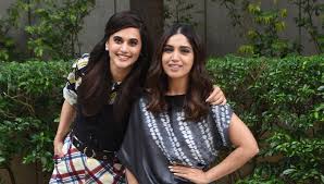 Taapsee pannu with sister workout in home #taapseepannu #taapseelive. Tomar Sisters Join Taapsee Pannu And Bhumi Pednekar For Saand Ki Aankh Promotions Actor Photos Actress Pictures