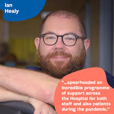 Ian Healy was a very popular winner of a #TUHHeroes Award last week. Ian, a  Porter in our Endoscopy Service, received the Unsung Hero award given to a  staff member who demonstrates
