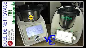 Duel De Nettoyage Thermomix Tm6 Vs Monsieur Cuisine Connect Sand Cook Look Youtube