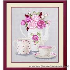 We have the mini cross stitch kits ideal for crafty kids, christmas cross stitch kits and intricate counted cross stitch patterns for the more expert. Buy Oven Counted Cross Stitch Kit Tea Fantasy 25x28cm Diy 12 2