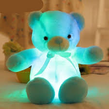 Led Teddy Bear Stuffed Animals Plush Toy Colorful Glowing Teddy Bear Teddy Bear Christmas Gift Teddy Bear Stuffed Animal Bear Plush Toy