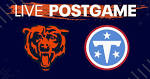 Chicago Bears 24, Tennessee Titans 15 | Full Postgame Coverage