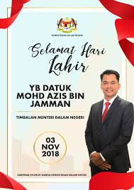 Berikut senarai menteri / timbalan menteri terbaru bagi tahun 2020 yang diumumkan sebentar tadi. Kdn On Twitter Selamat Hari Lahir Yb Datuk Azisjamman Timbalan Menteri Dalam Negeri