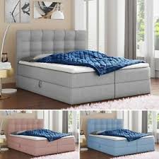 Boxspringbett doppel bett design ehebett 180x200 design samt blau in bielefeld stieghorst ebay kleinanzeigen from i.ebayimg.com. Blaue Boxspringbetten Gunstig Kaufen Ebay