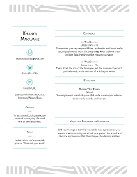 Undergraduate resume template cv template for an. 20 Google Docs Resume Templates Download Now