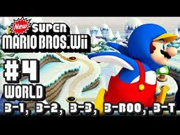 New Super Mario Bros Wii Co Op Part 4 World 3 1 3 2 3 3 3 Boo House 3 Tower Super Mario Bros Mario Bros Super Mario