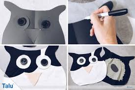 16 wunderbar eulen vorlage zum basteln diese konnen anpassen eule vorlage zum ausdrucken als pdf. Eule Nahen Anleitung Mit Schnittmuster Zum Ausdrucken Talu De
