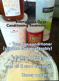 All the baking soda and acv are doing is cleaning your hair of dirt and neutralizing smell, and softening the hairs (the acv is, anyway). Baking Soda Deep Conditioning Treatment Curly Spice