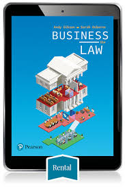 Business Law Ebook 180 Day Rental 11th Gibson Andy Osborne Sarah Pearson