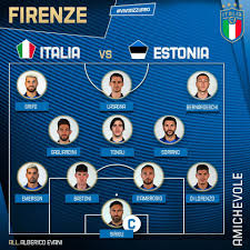 Ob bei einer internationalen meisterschaft. Aufstellung Italienische Nationalmannschaft Facebook