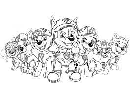 Auf dieser seite sehen sie eine sehr lange liste mit allen malvorlagen im alphabet. Paw Patrol Ausmalbilder 100 Malvorlagen Zum Ausdrucken