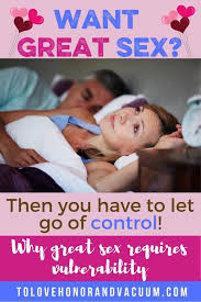 Stress is unavoidable, so learning how to let go of the anxiety and anger that accompany it is important. Want Great Sex Then You Have To Let Go Of Control