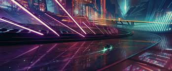 Discover some of the greatest 4k wallpapers for your desktop or phone. On My Way Neon Rider Scifi Hd Artist 4k Wallpapers Images Backgrounds Photos And Pictures
