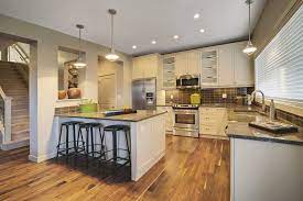 Here's the basic info based on 508,378 kitchens setting out how common peninsulas are along with various island features: L Shaped Peninsula Kitchen Contemporary With Kitchen Peninsula Kitchen Peninsula Kitchen Peninsula Slate Appliances Kitchen Stylish Kitchen Design