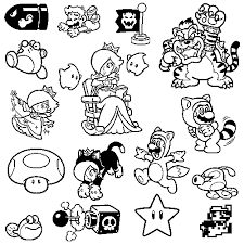 Our super mario 3d world walkthrough features guides for each level along with green star and stamp locations, as well as bowser's fury. Pictures Super Mario 3d World Rosalina Stamp Super Mario 3d Coloring Pages Super Mario