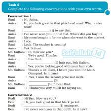 Maybe you would like to learn more about one of these? Pembahasan Soal Bahasa Inggris Kelas 10 Chapter 2 Task 2 Halaman 28 Saifullah Id