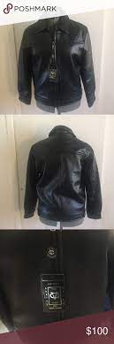 Emporio Armani Italy Worldwide Leather Jacket Genuine Leather Tags Still Attached Size L Emporio Armani Jackets Coats Leather Jacket Armani Jacket Jackets