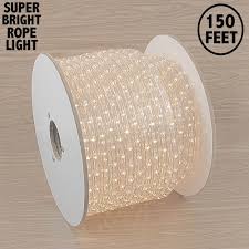 150 Feet Clear Incandescent Rope Light Spool 1 2 120v