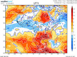 7 Day Gfs Model Weather Forecast Of Isobars And Rain Www