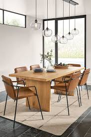 Room Board Corbett Dining Table With Maizie Chairs Modern Dining Modern Dining Chairs Kitchen Room
