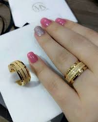 Pin By Salma On Rings Gold Ring Designs Gold Finger Rings Gold Rings Simple