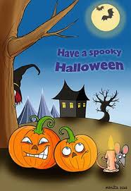 Spooky Halloween Halloween Card Free Greetings Island Halloween Greeting Card Spooky Halloween Halloween Cards