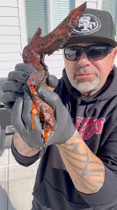 October brings out the Smoked Bat Wings #october #Halloween #wings #bats