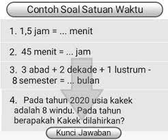 Sebuah bus berangkat dari kota p pukul 08 00 istirahat di perjalanan selama 30 menit. Contoh Soal Satuan Waktu Dan Jawabannya Cilacap Klik