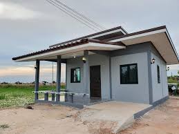 แบบบ านสไตล โมเด ร นขนาดเล ก 1 ห องนอน 1 ห องน ำ งบก อสร าง 175 000 บาท thai let s go ในป 2021 ห องนอน แบบบ านช นเด ยว ห องน ำ