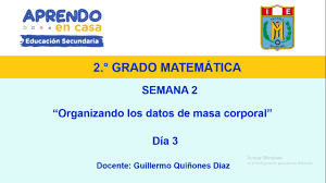 Solucionario general semana a semanacompletodel. Aprendo En Casa Primero Secundaria Matematica Semana 2 Minedu Youtube
