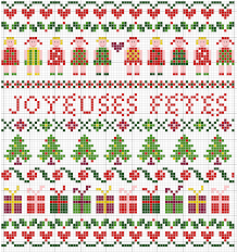 Many christmas themed projects will keep you busy from now until christmas eve. Free Christmas Cross Stitch Border Patterns Novocom Top