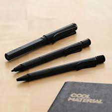 lamy pen safari charcoal caneta fancy pens stationery pens writing utensils