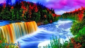  Ø®Ù„ÙÙŠØ§Øª Ù„Ø§Ø¨ ØªÙˆØ¨ 3d Wallpaper Pelangi Wallpaper Alam Air Terjun