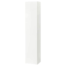 From tall, skinny towers with multiple drawers, to shorter styles with only two or four drawers, these chests also offer a flat space on top for knickknacks or accessories. Godmorgon High Cabinet White 15 3 4x12 5 8x75 5 8 Ikea