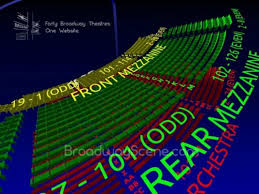 Lunt Fontanne Theatre Motown 3 D Broadway Seating Chart