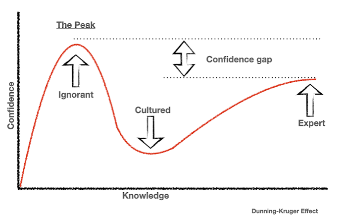Dunning-Kruger effect and journey of a Software engineer | by Addy Bhardwaj | Geek Culture | Medium