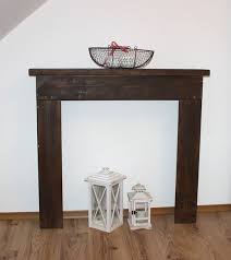 Kaminumrandung Kaminkonsole Von Julamade Auf Dawanda Com Chimeneas Y Chimenea Decorativa