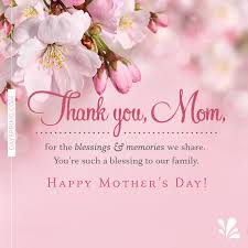 Thank You Mom Happy Mother Day Quotes Mother Day Wishes Happy Mothers Day Wishes
