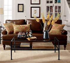 Though leather sofas are priced on the higher side, it ages you do not opt for a leather sofa design every other day. Pin On Brown Couch