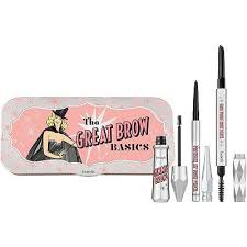 Benefit Cosmetics The Great Brow Basics Pencil Gel Set In 5 Deep Cool Black Brown Ultabeauty Benefit Cosmetics Brows Goof Proof Brow Pencil