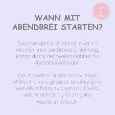 Soll ich ihr den abendbrei dann um 20 uhr geben? Wann Mit Abendbrei Starten Abendbrei Babybrei Selber Machen Babybrei