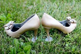 How To Not Aerate Your Venue S Lawn Weddingbee Heel Protector Beach Wedding Shoes Wedding Heels